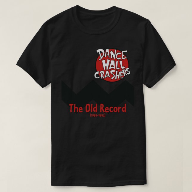 Dance Hall Crashers de gamla posterna T-Shirt (Design framsida)