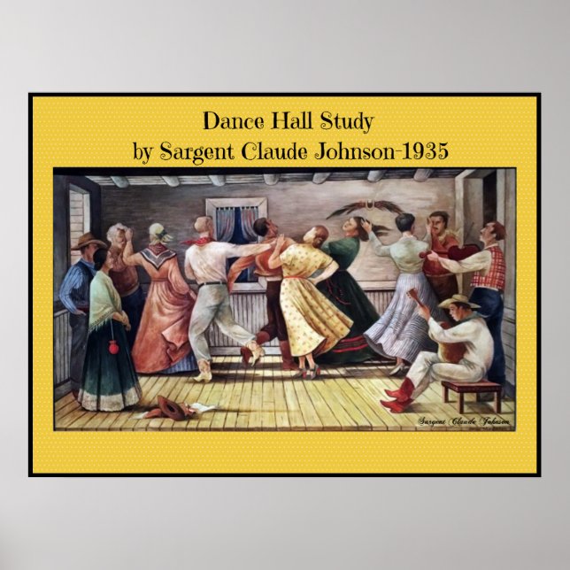 Dance Hall Study Poster (Framsidan)