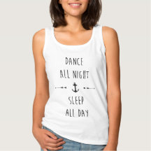 Dance hela natten, sömn hela dagen