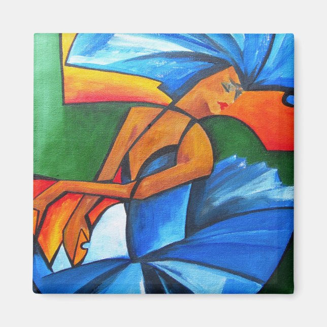 Dance in blue 2008 magnet (Framsidan)