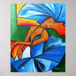 Dance in blue 2008 poster