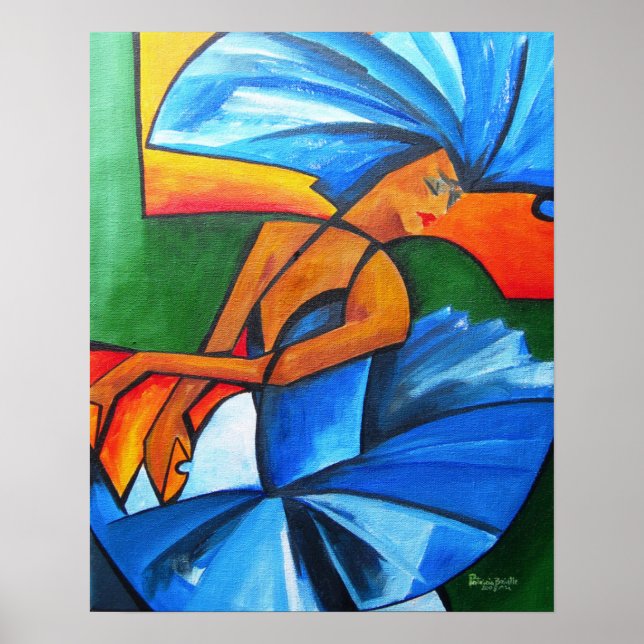 Dance in blue 2008 poster (Framsidan)