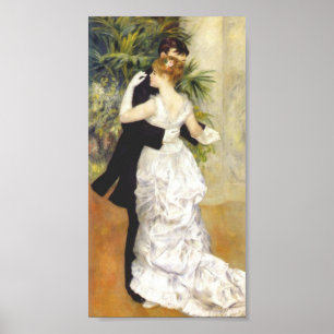 Dance in City by Renoir Poster