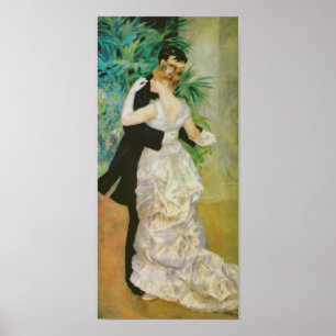 Dance in City Renoir Fine Art Print Poster
