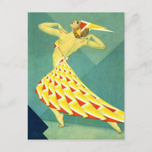 Dance in Deco Vykort