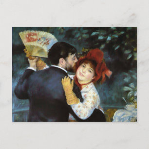 Dance in land av Pierre-Auguste Renoir Vykort
