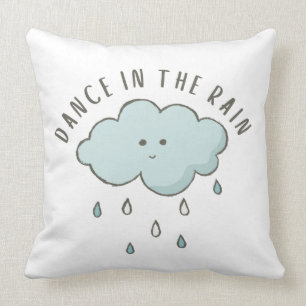 Dance in Rain Dekorativ kudde