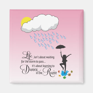 Dance in Rain Magnet
