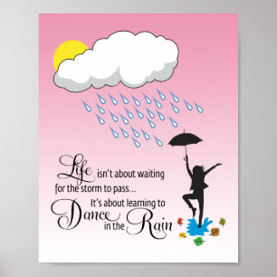 Dance in Rain Poster
