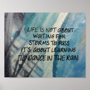 Dance in Rain Poster