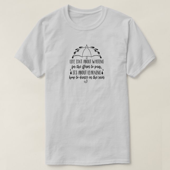 Dance in Rain T-Shirt (Design framsida)