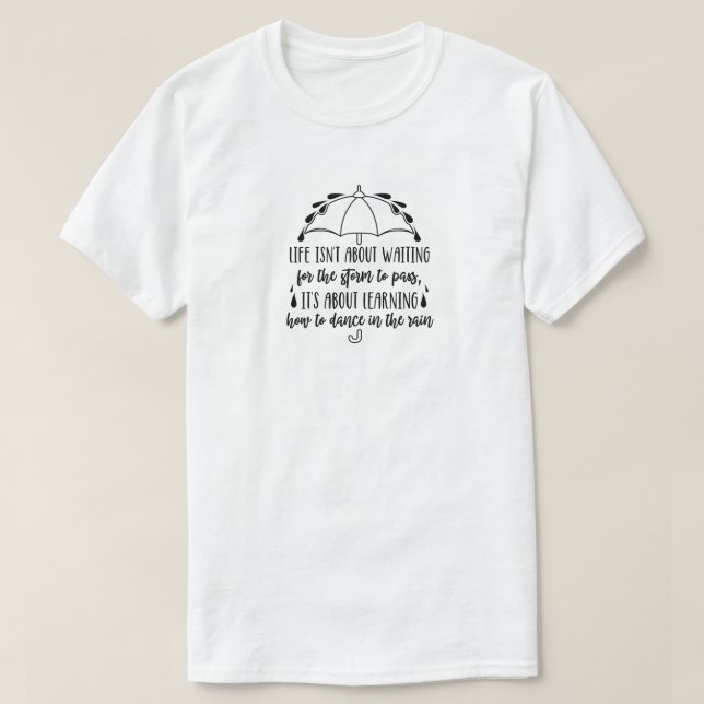 Dance in Rain T-Shirt (Design framsida)