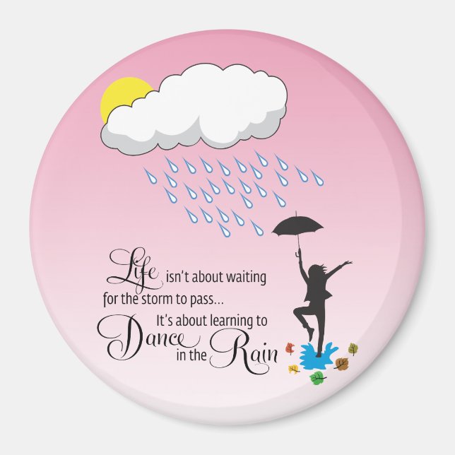 Dance in the Rain Magnet (Framsidan)