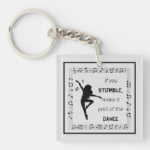 Dance inspirationcitat musik noter black