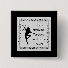 Dance inspirationcitat musik noter black