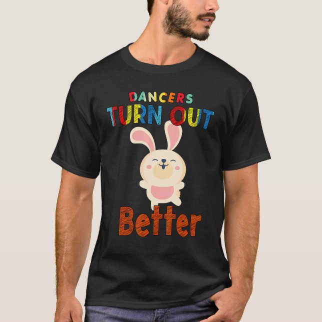 Dance Instructions slår bättre ut T Shirt (Framsida)