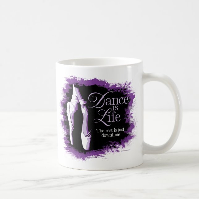 Dance is Life Coffee Mugg (Höger)