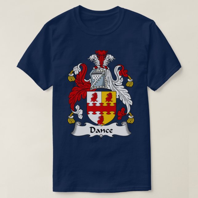 Dance Jackar Arm Family Crest T Shirt (Design framsida)