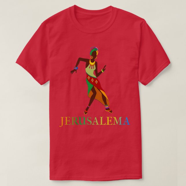 Dance Jerusalema T Shirt (Design framsida)