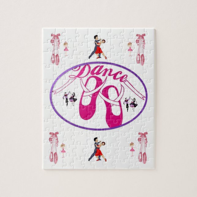 Dance Jigszle Puzzle Pussel (Vertikal)