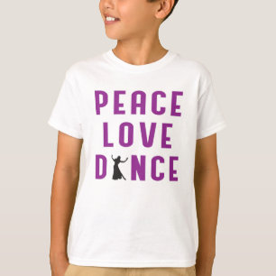 Dance Kärlek Dancing Party Sport Dancer Funny Gift T Shirt