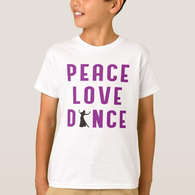 Dance Kärlek Dancing Party Sport Dancer Funny Gift T Shirt (Framsida)