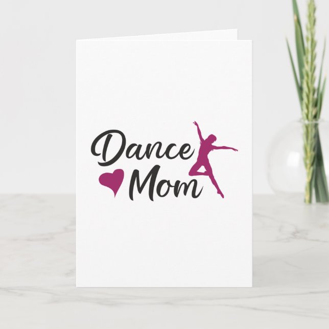 Dance Kärlek Dancing Party Sport Dancer Gift Idea Kort (Framsida)