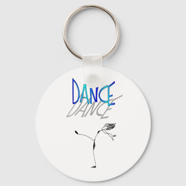 Dance Keychain Nyckelring (Framsida)