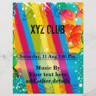 Dance Klubb Music Party Flyer