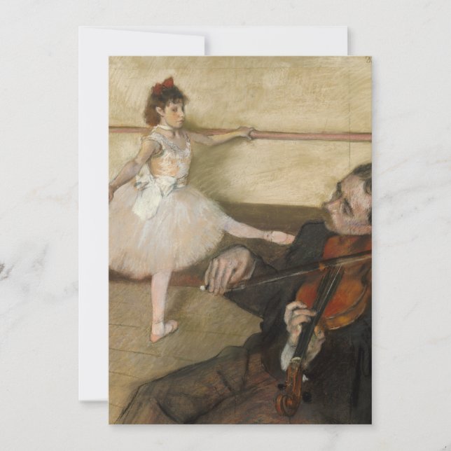 Dance Lesson | Edgar Degas (Framsida)