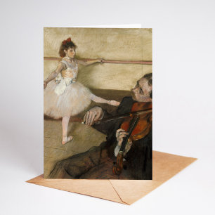 Dance Lesson Edgar Degas Kort