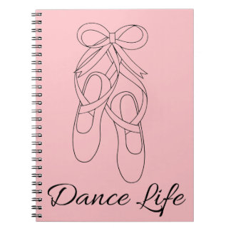 Dance Life Spiral bärbar dator Anteckningsbok