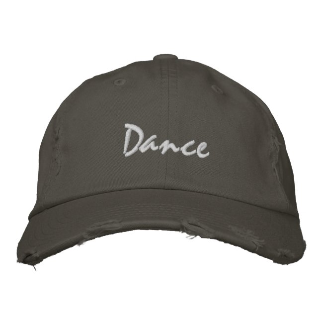 Dance Light Text  Broderad Keps (Framsida)