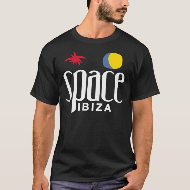 Dance like in Space Ibiza Klubb Black - Spanien Es T Shirt (Framsida)