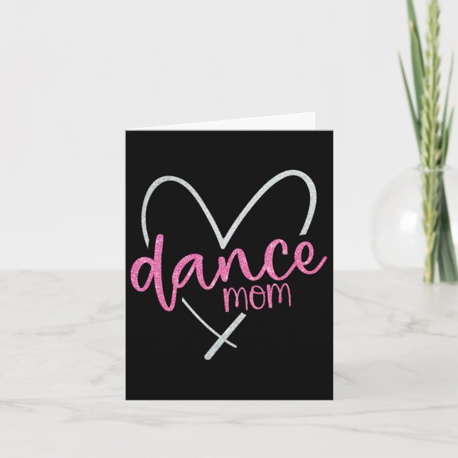 Dance Mamma Ballet Dancing Mamma Life Mors dag Kort (Framsida)