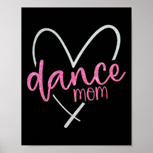 Dance Mamma Ballet Dancing Mamma Life Mors dag Poster
