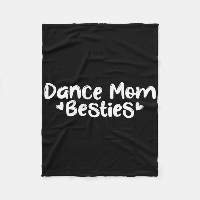 Dance Mamma Besties Shirt Dancing Best Friend Matc Fleecefilt (Framsidan)