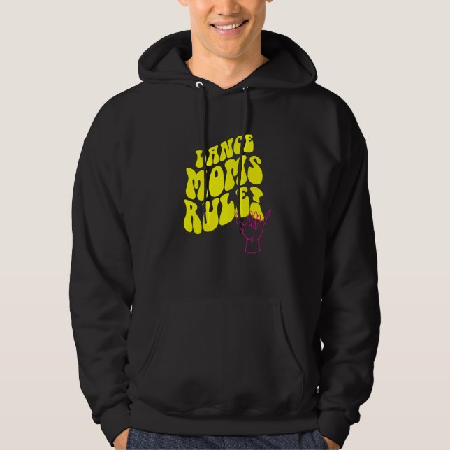 Dance Mamma Coola Retro Mode Hoodie (Framsida)
