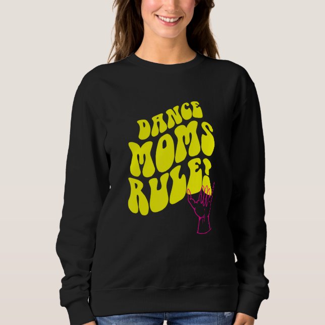 Dance Mamma Coola Retro Mode T Shirt (Framsida)