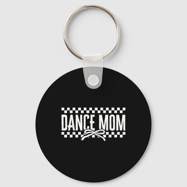 Dance Mamma Coquette Dancer Mamma Dancing Womens M Nyckelring (Framsida)
