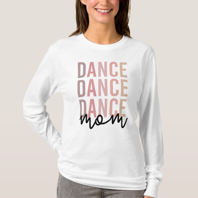 Dance Mamma | Dance Mamma | Gåvor till dansare Mam T Shirt (Framsida)