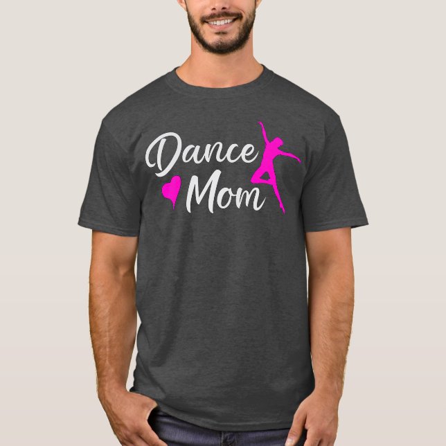 Dance Mamma Dancing Mamma Disco Mamma T Shirt (Framsida)