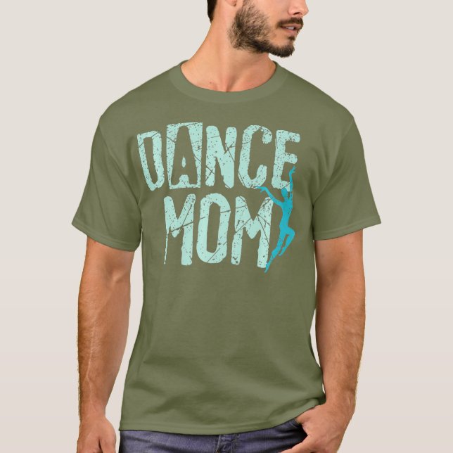 Dance Mamma Dancing Mamma Mor Disco Premium T Shirt (Framsida)