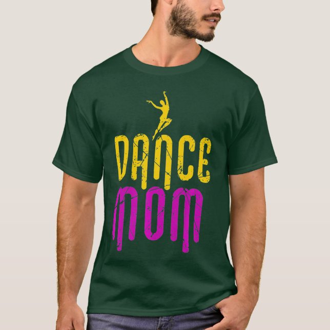 Dance Mamma Dancing Mamma Mor Disco Premium T Shirt (Framsida)