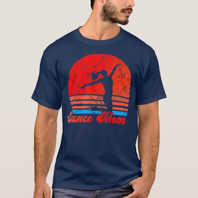 Dance Mamma Dancing Mamma Mor Disco T Shirt (Framsida)