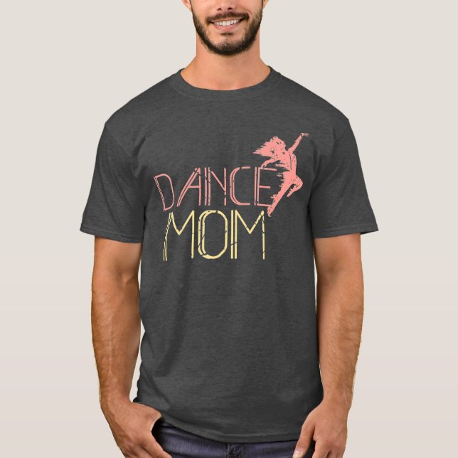 Dance Mamma Dancing Mamma Mor Disco T Shirt (Framsida)