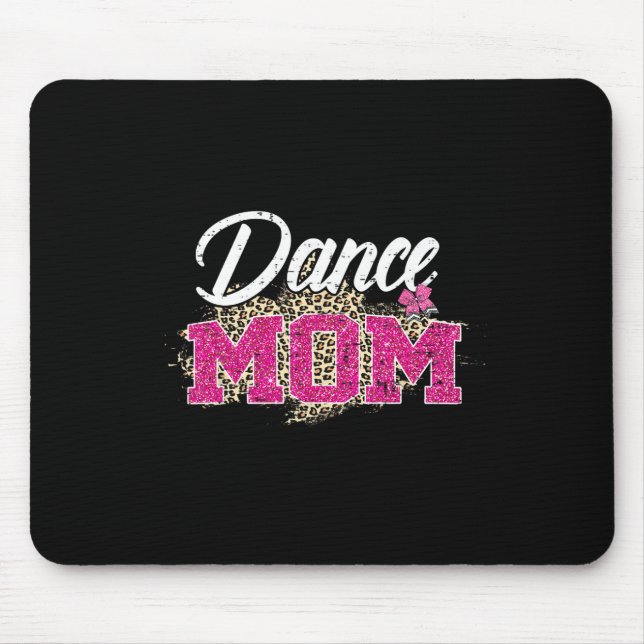Dance Mamma Leopard Funny Dancing Mamma Mors dag Musmatta (Framsidan)