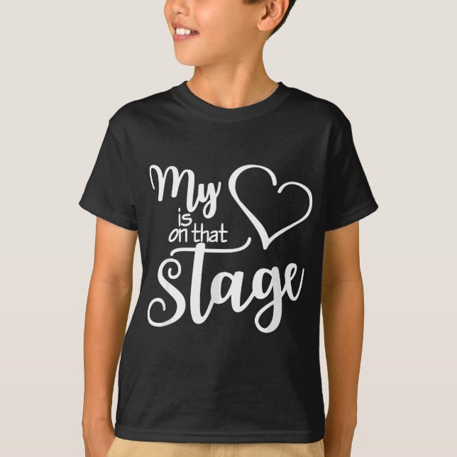 Dance Mamma mitt hjärta är på det stadiet... T Shirt (Framsida)