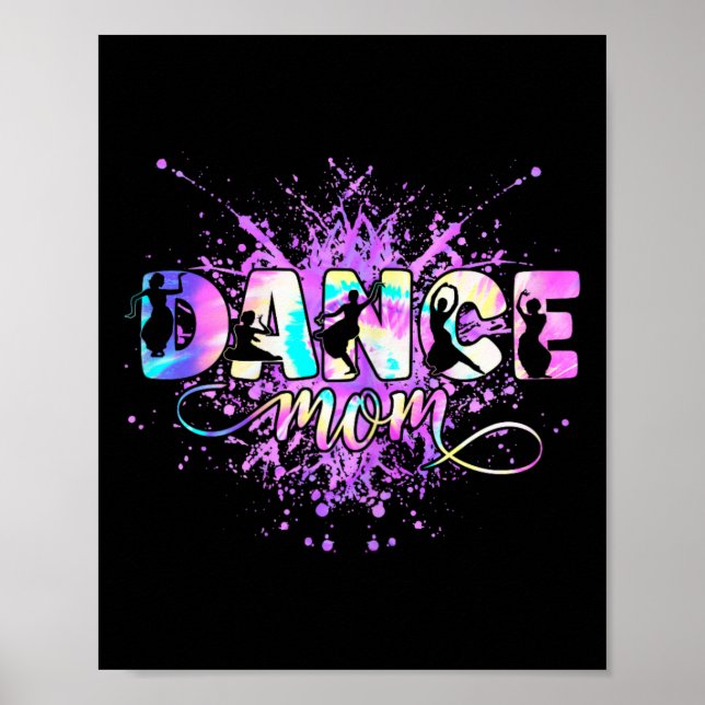 Dance Mamma Mors dag Dancing Dancer Mamma Poster (Framsidan)