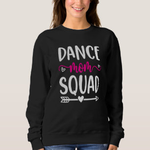 Dance Mamma Squad Funny Rosa Cute Arrow and Heart T Shirt